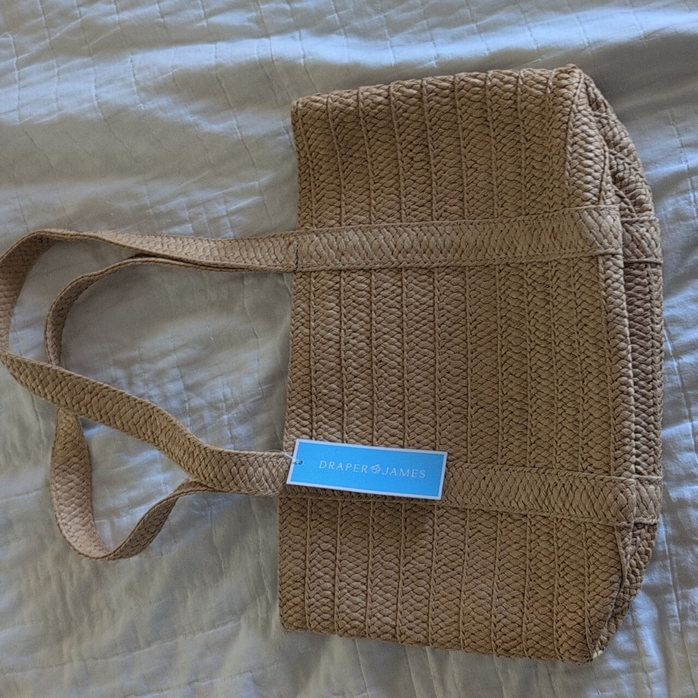 Draper James straw Bag Nwt